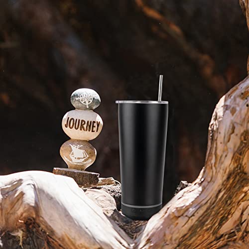 Smart Heated Speaker Tumbler with LED Light