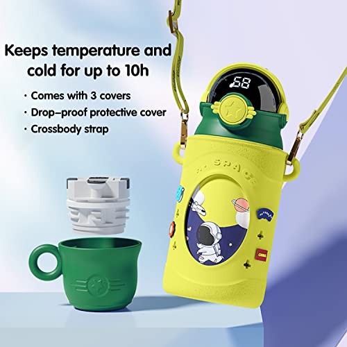 Smart Heated 17 oz Kids Water Bottle - Yellow