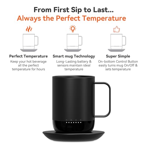 Smart Heated Mug with App-Controlled Temperature