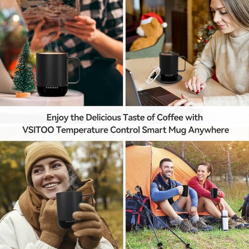Smart Heated Mug with App-Controlled Temperature