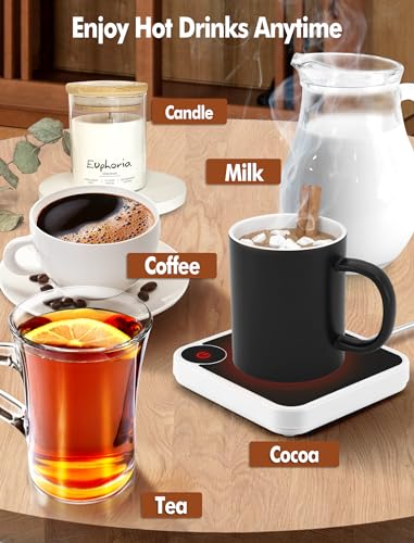 Smart Electric Coffee Mug Warmer with Auto Shut Off