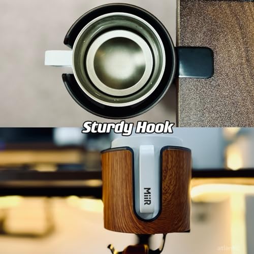 Cowinational Luxury Wooden 2-in-1 Heated Cup Holder