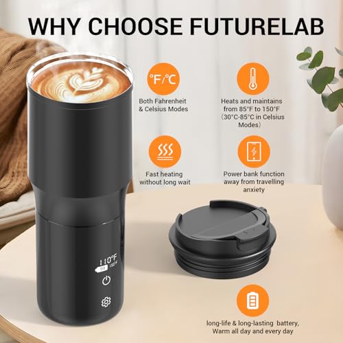 Smart Heated Travel Mug with Temperature Control, 15oz