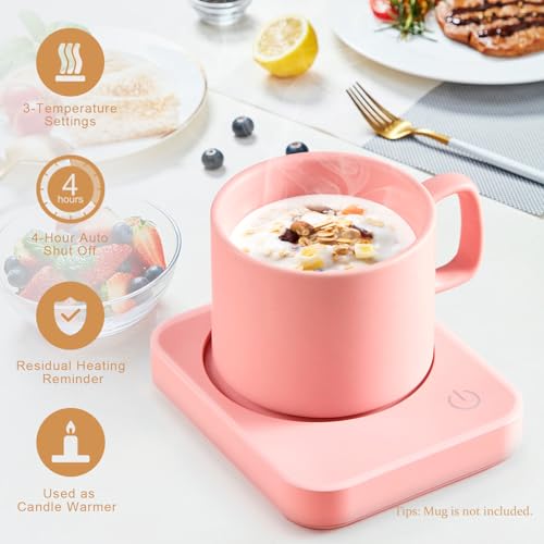 Smart Heated Mug Warmer with Auto Shut Off