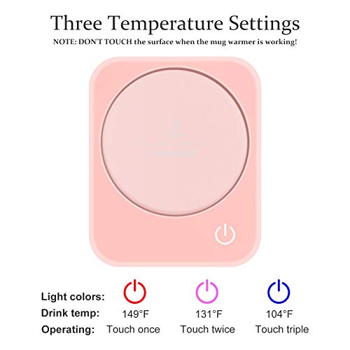 Smart Heated Mug Warmer with Auto Shut Off