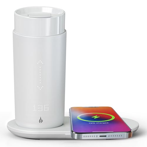 Smart Heated Coffee Mug with App Control, 12 Oz
