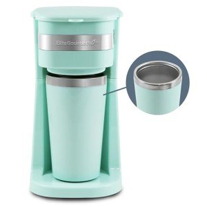 Smart Heated Coffee Maker with Travel Mug - Mint