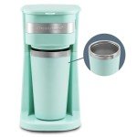 Smart Heated Coffee Maker with Travel Mug - Mint