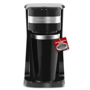 Compact Smart Heated Coffee Maker with Travel Mug
