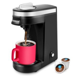 CHULUX Single Serve Smart Coffee Maker - Black