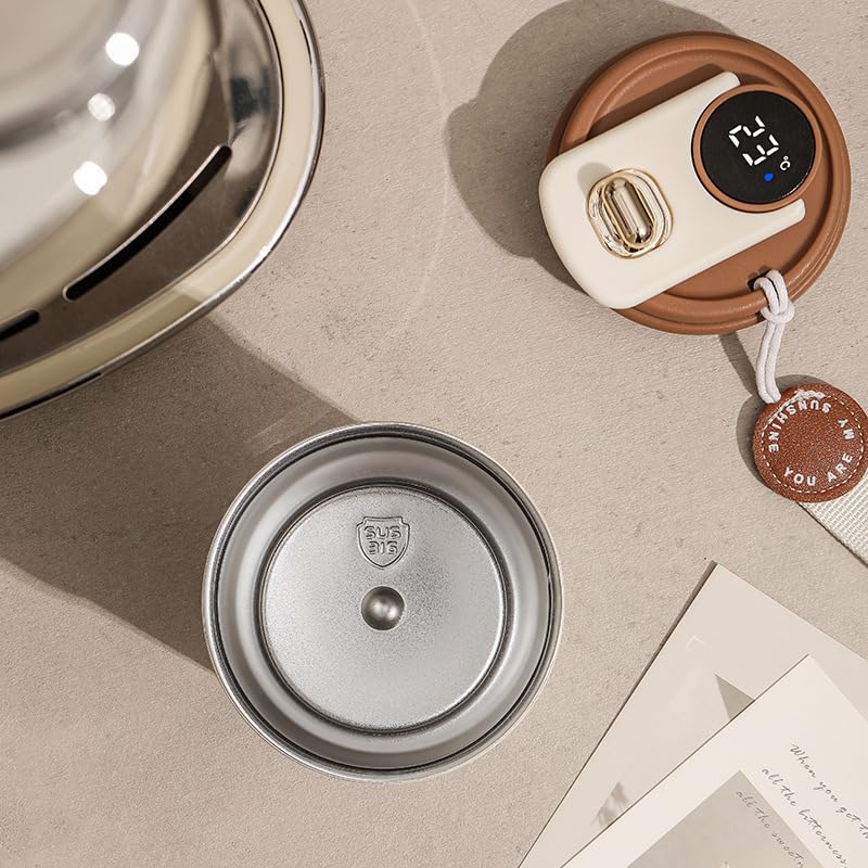 Smart Heated 15 oz Stainless Steel Coffee Mug