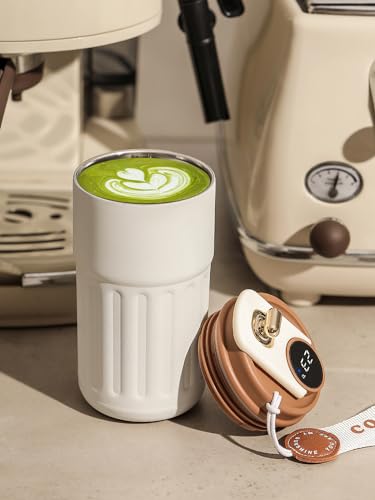 Smart Heated 15 oz Stainless Steel Coffee Mug