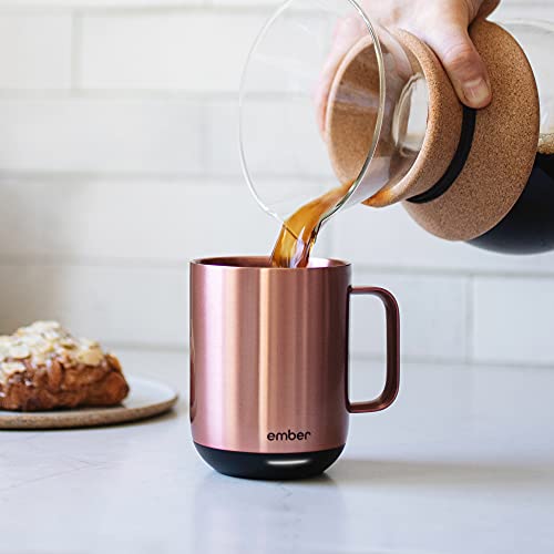 Ember Smart Mug 2, 10 Oz, Rose Gold