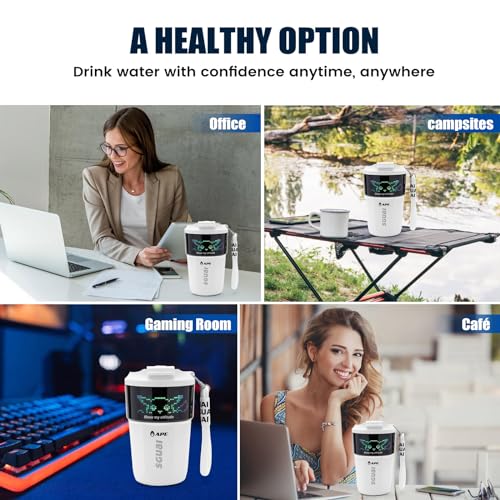 Smart Pixel Coffee Cup with LED Display