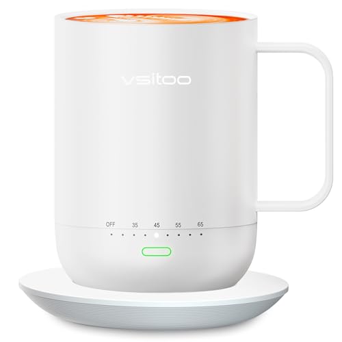 Smart Heated Coffee Mug with Temperature Control