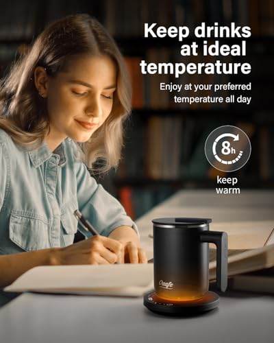 Smart Heated Coffee Mug & Warmer Set, 14 oz