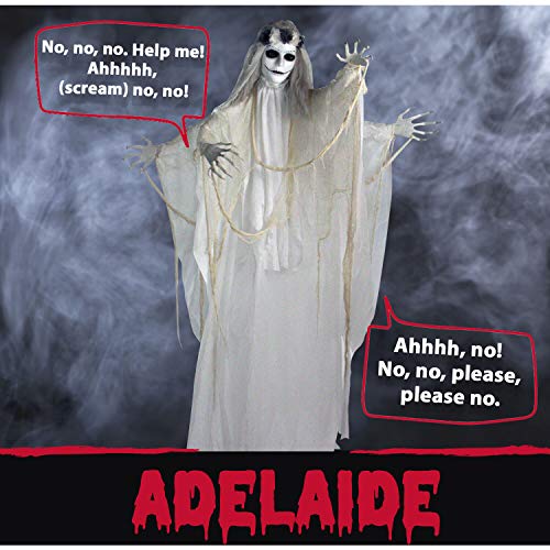 Animated Moaning Skeleton Bride Halloween Prop