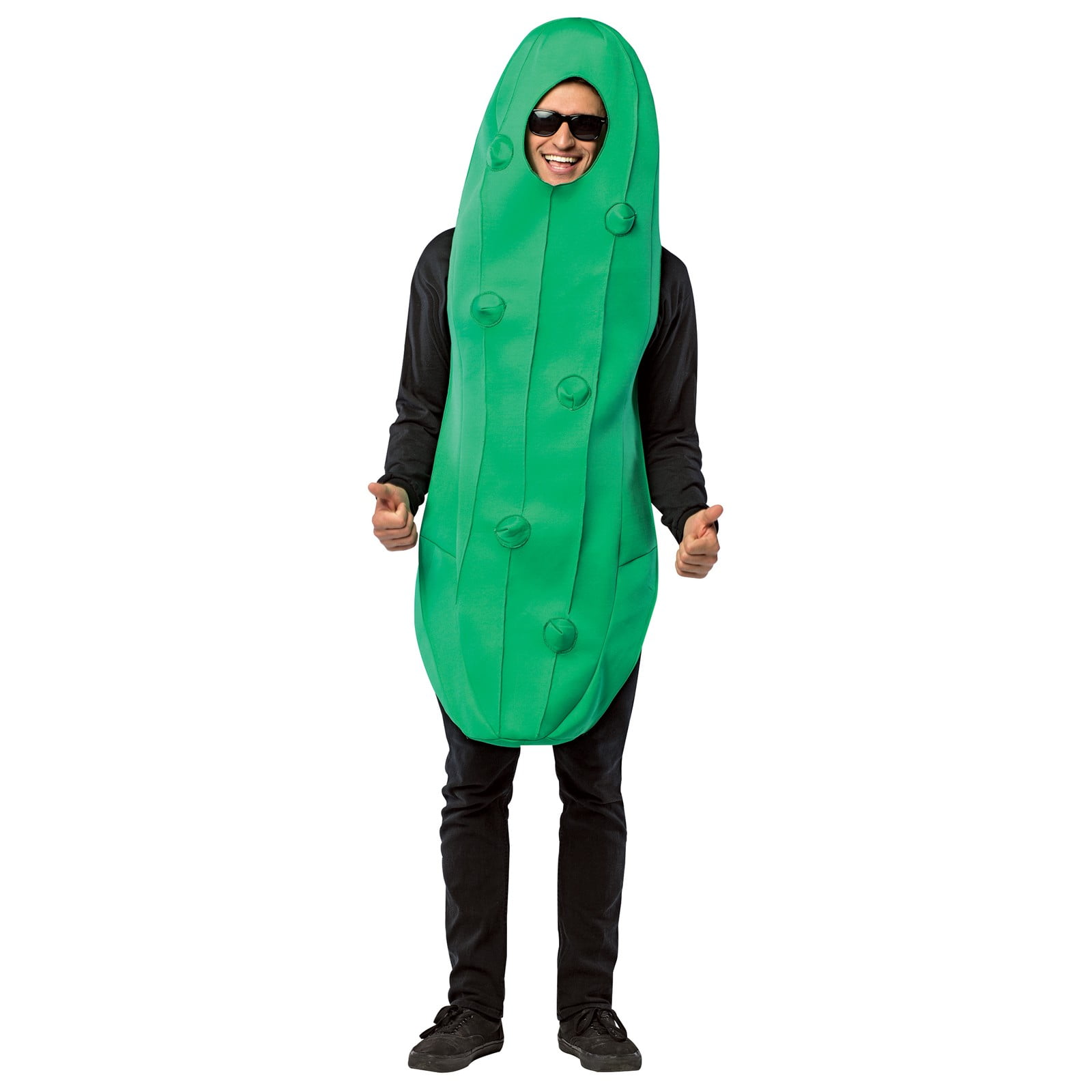 Green Pickle Halloween Costume - Men's Adult