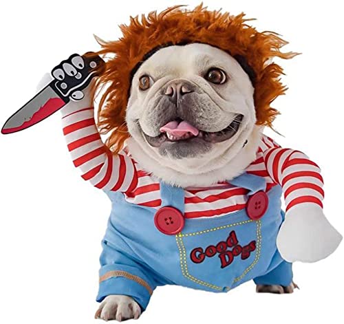 Deadly Doll Dog Costume for Halloween