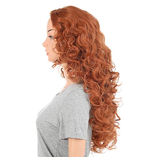 Fox Red Halloween Wig - Curly & Full