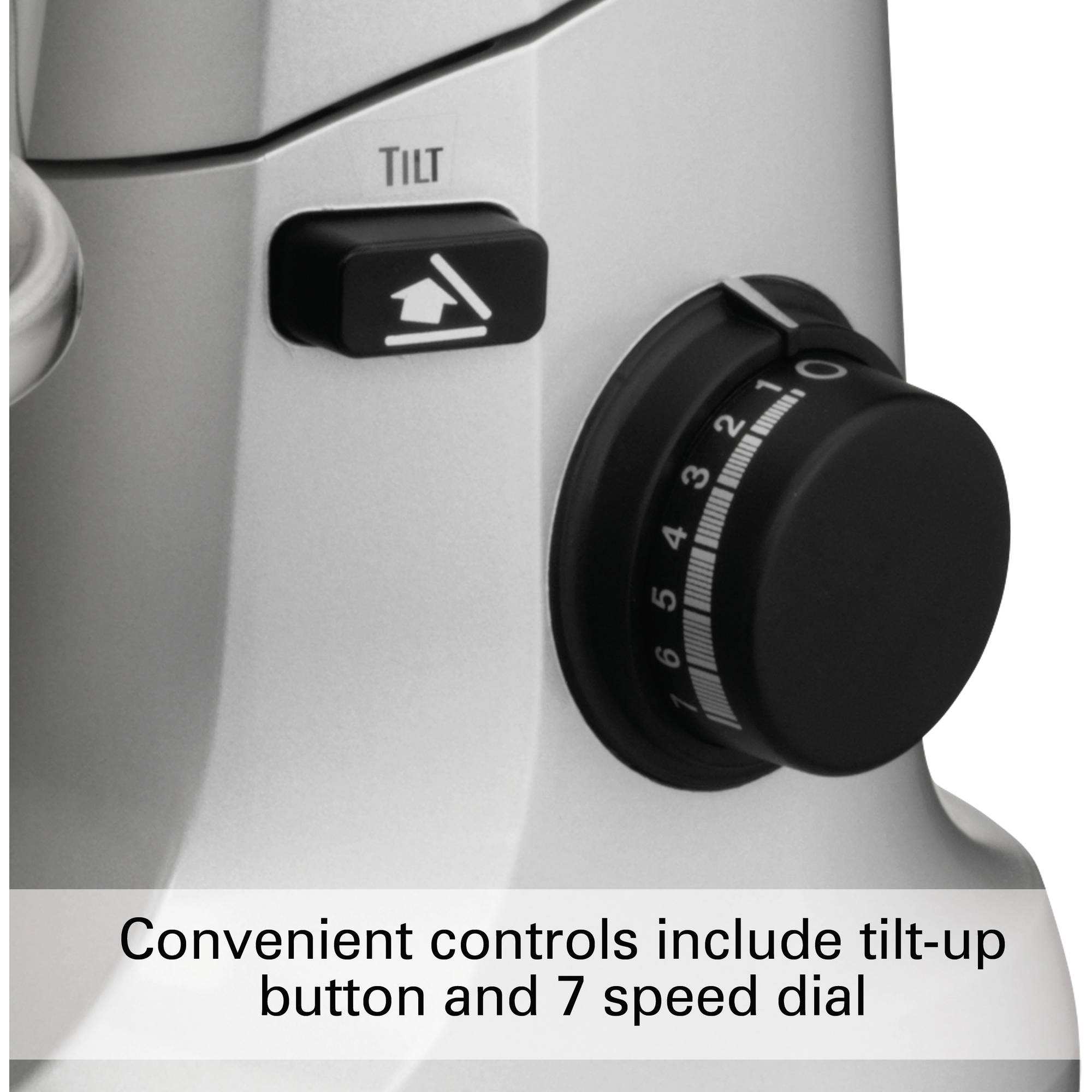 Hamilton Beach 7 Speed Stand Mixer, Silver (63392)