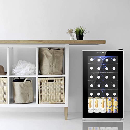 24-Bottle Wine and Beverage Mini Fridge