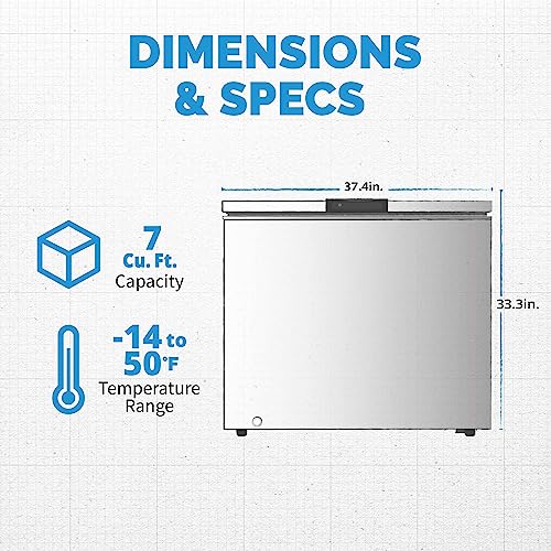 Digital 7 cu.ft. Chest Freezer with Fast Freeze