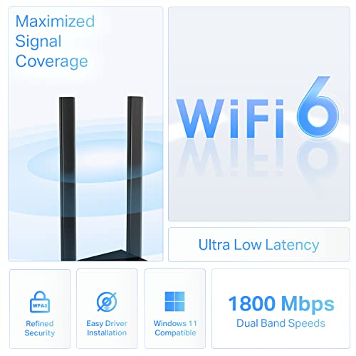 TP-Link Archer TX20U Plus AX1800 WiFi 6 Adapter