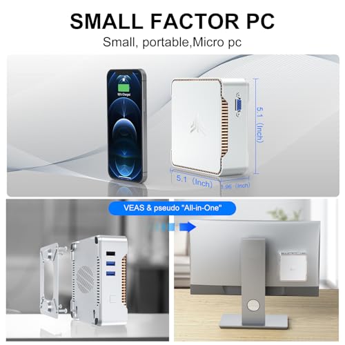 KAMRUI GK3Plus Mini PC: 16GB RAM, 512GB SSD