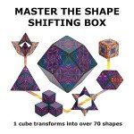 SHASHIBO Shape Shifting Fidget Cube - 70+ Shapes