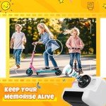 HiMont Kids Camera Instant Print, 1080P Instant Print Camera for Kids with 32GB Card & 3 Rolls Print Paper, Selfie Kids Digital Camera, Funny Kids Toys Gifts for Boys & Girls Age 3-12 (Black)