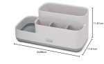 Joseph Joseph EasyStore - Bathroom Storage Caddy Organiser for bathroom accessories - Grey/White