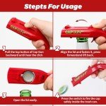 Cap Gun Beer Bottle Opener for Fun Moments