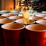 Beer Pong Set with Table, Cups, and Balls