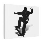 Skater Nose Grind Art Print for Home Decor