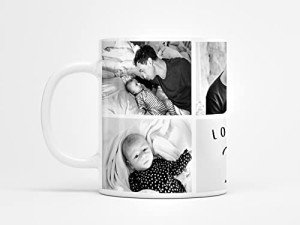 Personalized "Best Dad Ever" Photo Mug