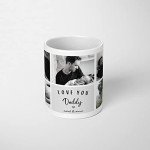 Personalized "Best Dad Ever" Photo Mug
