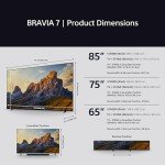 85" Sony BRAVIA 4K HDR Smart TV