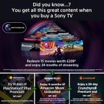 85" Sony BRAVIA 4K HDR Smart TV