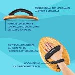 Handboard - Sturdy Hardwood Surfboard for All Ages