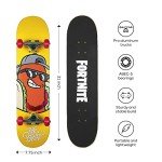 Fortnite Graphic Skateboard for Kids and Teens