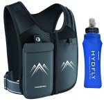 Reflective Running Vest with Hydration Bottle & Pockets
