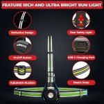 Lumefit Adjustable LED Running Light for Men