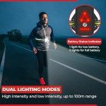 Lumefit Adjustable LED Running Light for Men