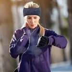 Warm Fleece Headbands for Winter Sports - 2 Pack