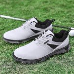 Waterproof Golf Shoes for Men - Lightweight & Comfortable