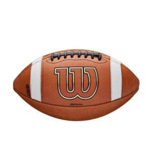 Wilson GST Leather Game Football for All Ages