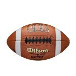 Wilson GST Leather Game Football for All Ages