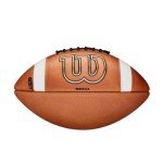 Wilson GST Leather Game Football for All Ages