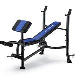 Adjustable Weight Bench with Leg Extension & Curl